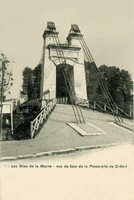 Vue de Face de la Passerelle de Créteil