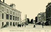 La Gare et l'Avenue de Paris