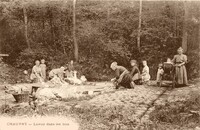 Chauvry - Lavoir dans les Bois