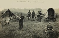 Luzarches - Campement de Cueilleurs de Pois