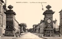 Magny-en-Vexin - Les  Piliers et la Rue de Crosne