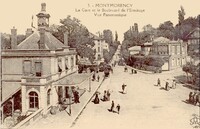 La Gare et le Boulevard de l'Ermitage