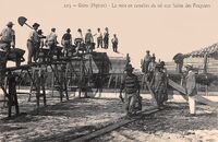 La Mise en Camelles du sel aux Salins des Pesquiers