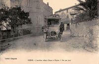 L'Autobus relient Giens à Hyères 4 fois par jour