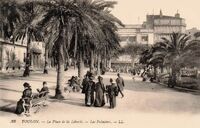 La Place de la Liberté - Les Palmiers