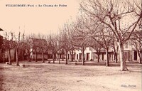 Villecroze - Le Champ de Foire
