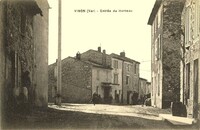 Vinon-sur-Verdon - Entrée du Hameau