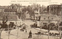 Perspective du Cours et Rue de la République