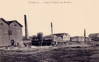 Le Pontet - Usine de l'Oseraie vue du Rhône