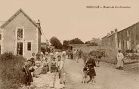 Pouillé - Route de Ste-Hermine