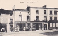 Place -Vue prise au Midi