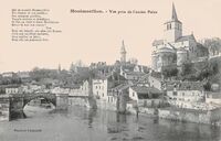 Vue prise de l'ancien Palais