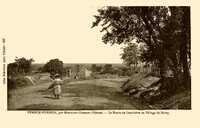 Verrue - La Route de Lencloître au Village de Brizay