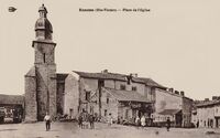 Rancon - Place de l'Église
