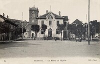 Bussang - La Mairie et l'Église