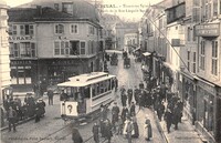 Tramway Spinalien -Arrêt de la Rue Léopold-Bourg