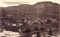 Saulxures-sur-Moselotte - Panorama vers L'Église