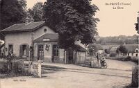 Saint-Privé - La Gare