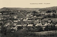 Villeneuve-sur-Yonne - vue Générale
