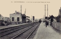 L'Arrivée en Gare du Train de Paris